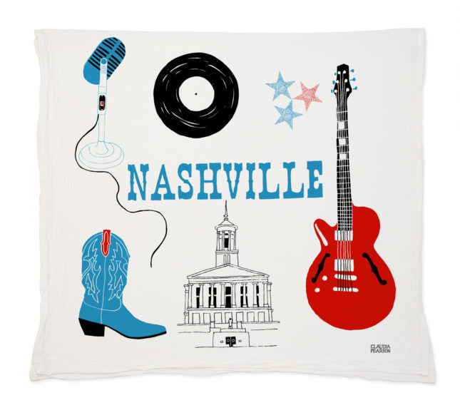 Nashville Tea Towel